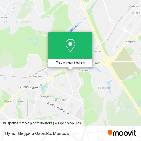 Пункт Выдачи Ozon.Ru map