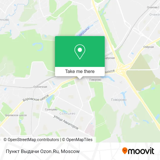 Пункт Выдачи Ozon.Ru map