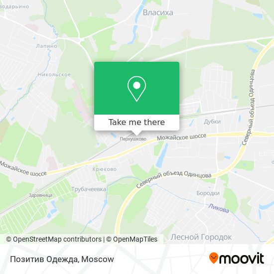 Позитив Одежда map