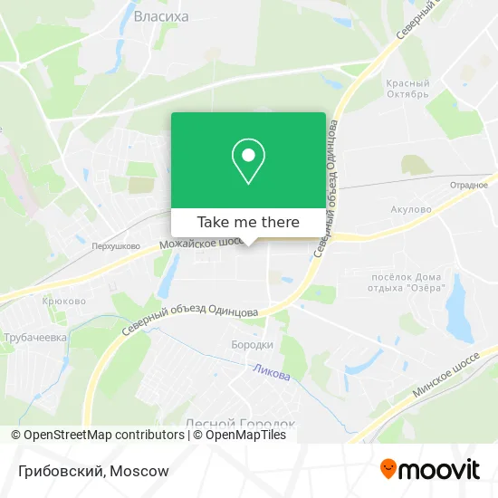 Грибовский map