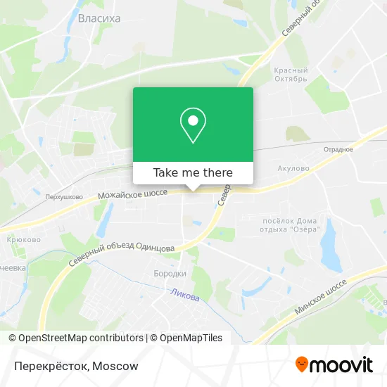 Перекрёсток map