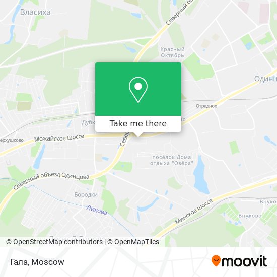 Гала map