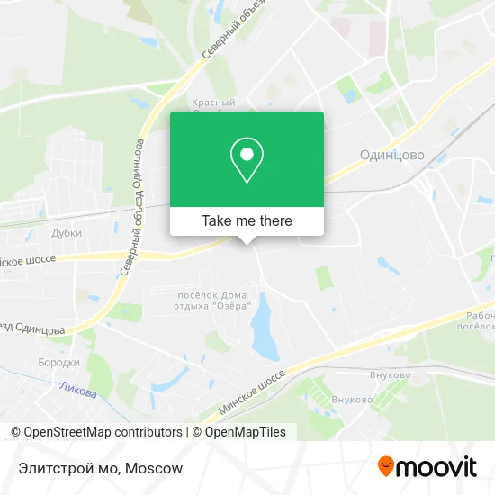 Элитстрой мо map