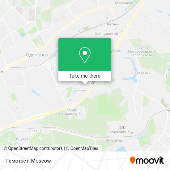 Гемотест map