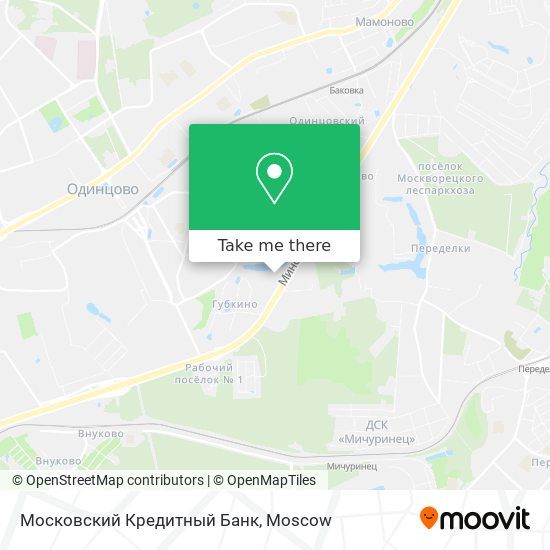 Московский Кредитный Банк map