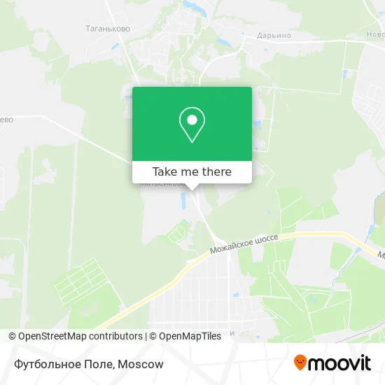 Футбольное Поле map