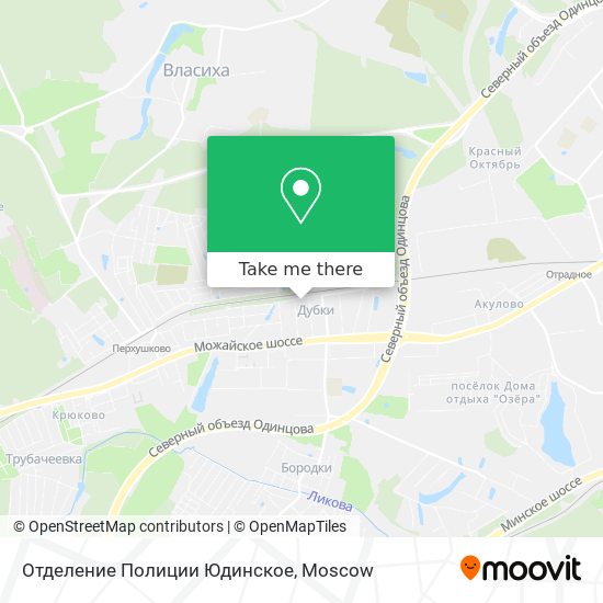 Отделение Полиции Юдинское map