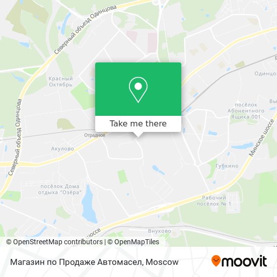 Магазин по Продаже Автомасел map