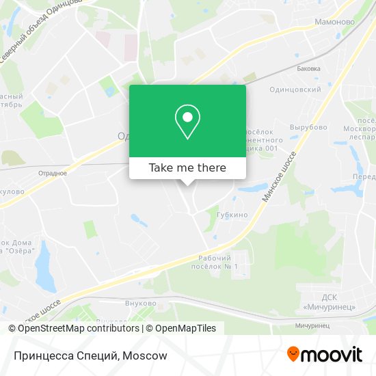 Принцесса Специй map
