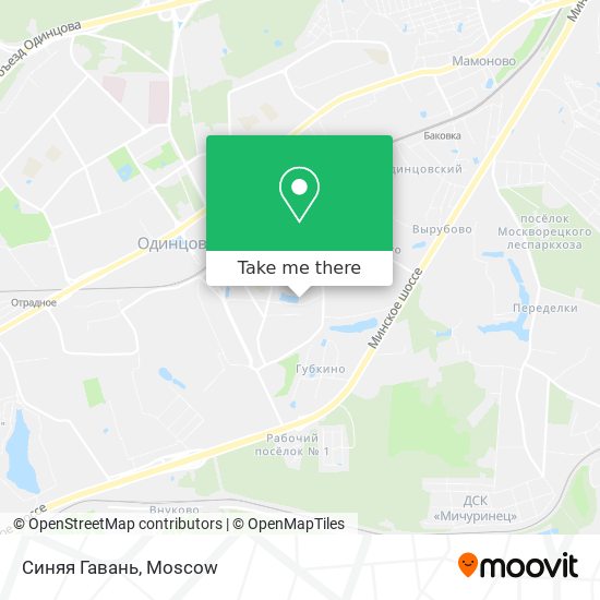 Синяя Гавань map