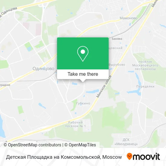 Детская Площадка на Комсомольской map
