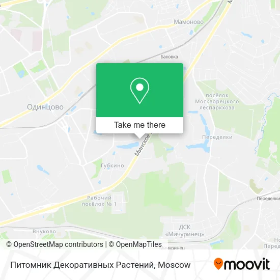 Питомник Декоративных Растений map
