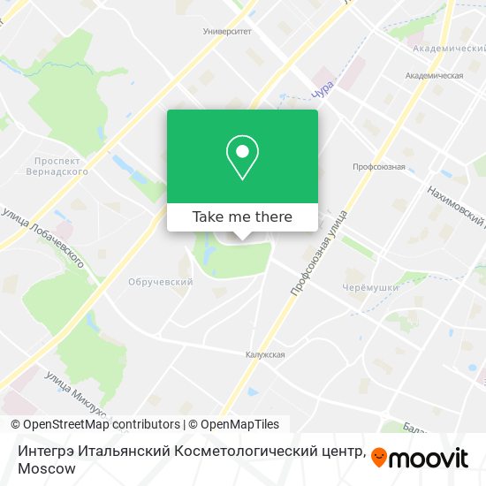 Интегрэ Итальянский Косметологический центр map