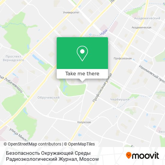 Безопасность Окружающей Среды Радиоэкологический Журнал map