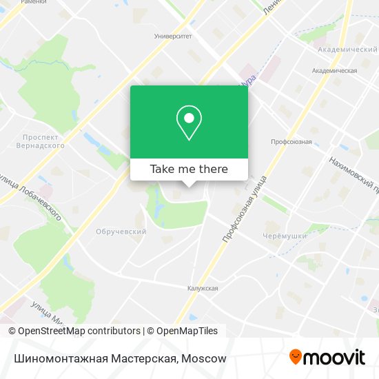 Шиномонтажная Мастерская map