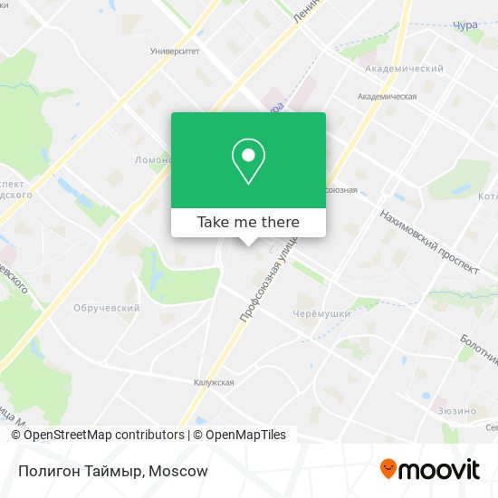 Полигон Таймыр map