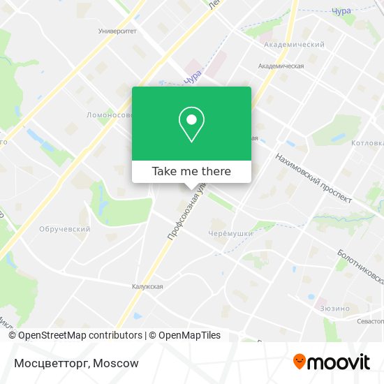 Мосцветторг map