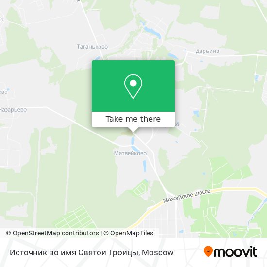 Источник во имя Святой Троицы map