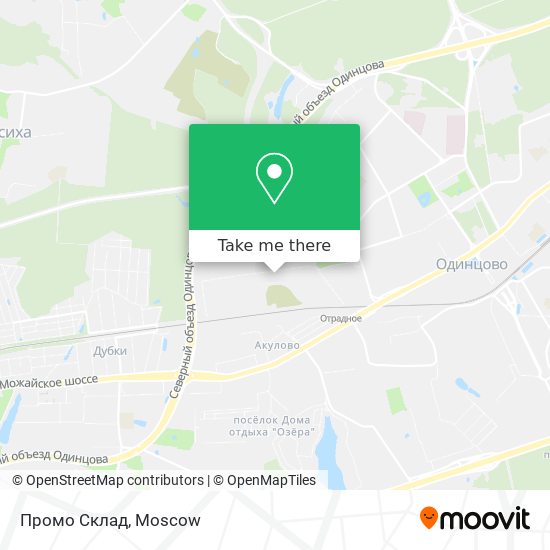 Промо Склад map