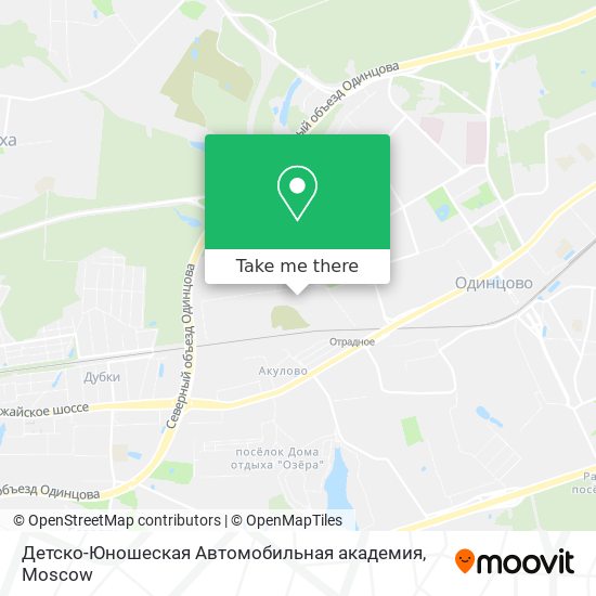 Детско-Юношеская Автомобильная академия map