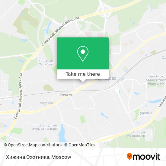 Хижина Охотника map
