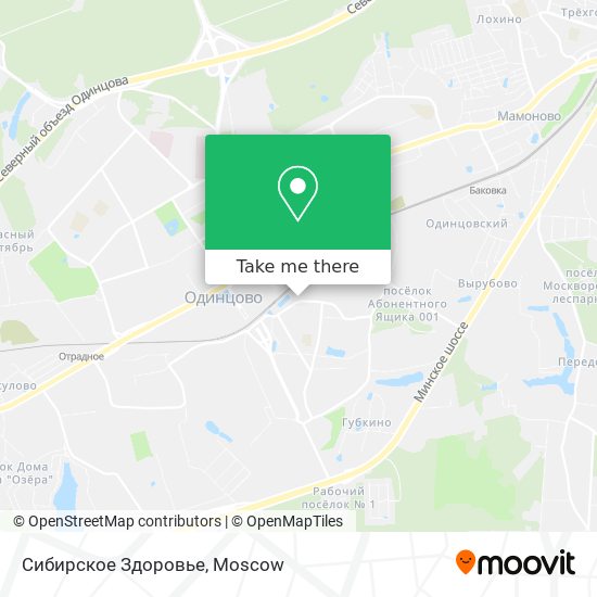 Сибирское Здоровье map
