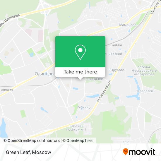 Green Leaf map