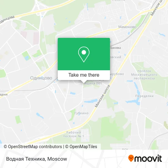 Водная Техника map