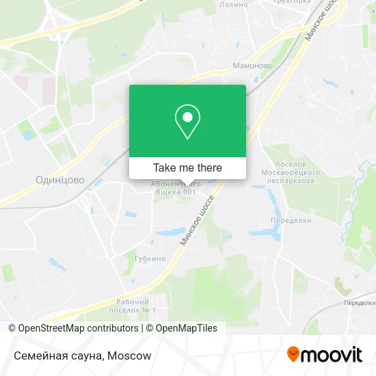 Семейная сауна map