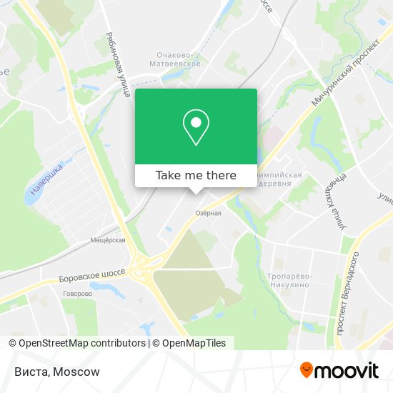 Виста map