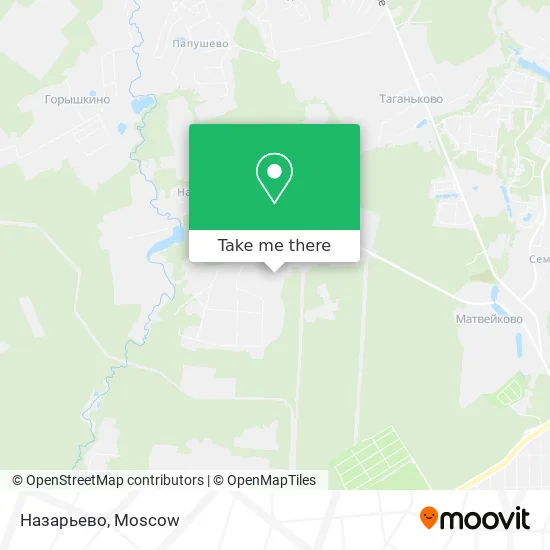 Назарьево map