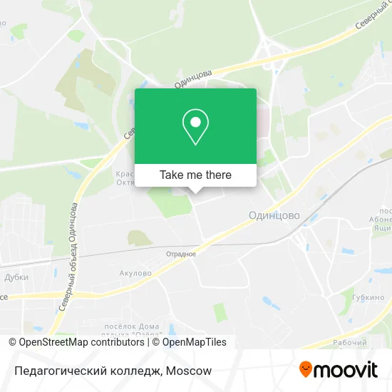 Педагогический колледж map