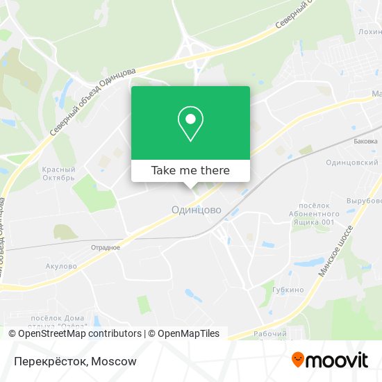 Перекрёсток map