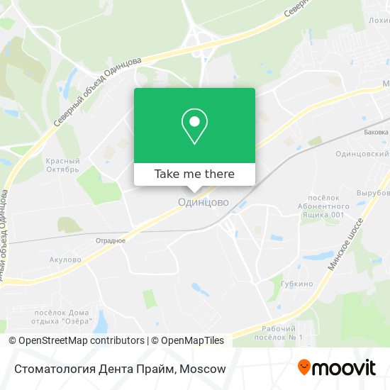 Стоматология Дента Прайм map