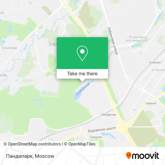 Пандапарк map