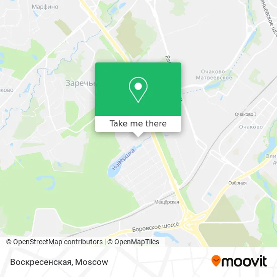 Воскресенская map