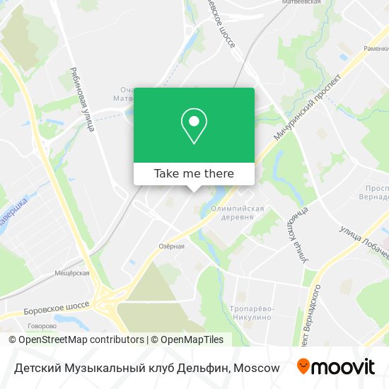 Детский Музыкальный клуб Дельфин map