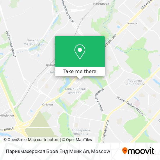 Парикмахерская Бров Енд Мейк Ап map
