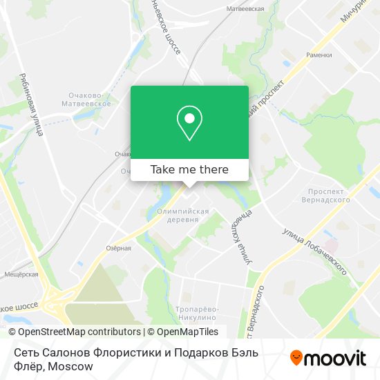 Сеть Салонов Флористики и Подарков Бэль Флёр map