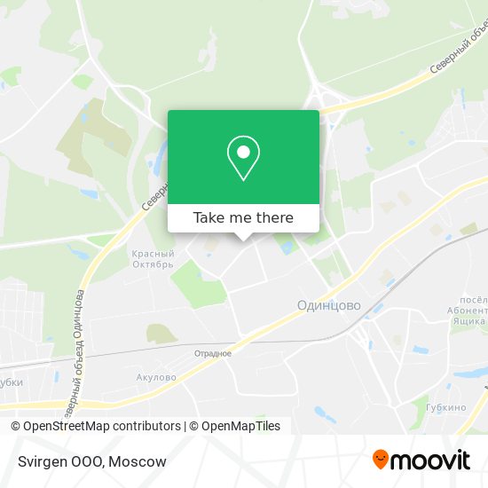 Svirgen OOO map