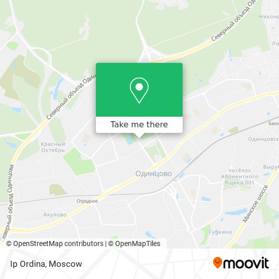 Ip Ordina map