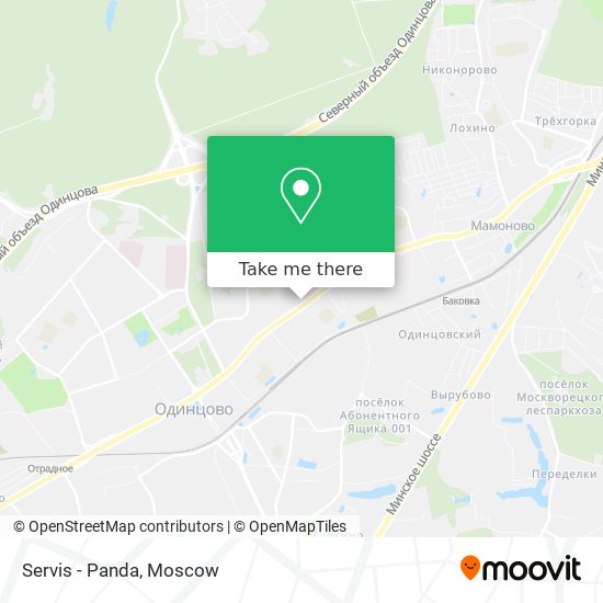 Servis - Panda map