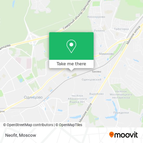 Neofit map