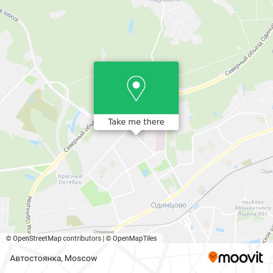 Автостоянка map