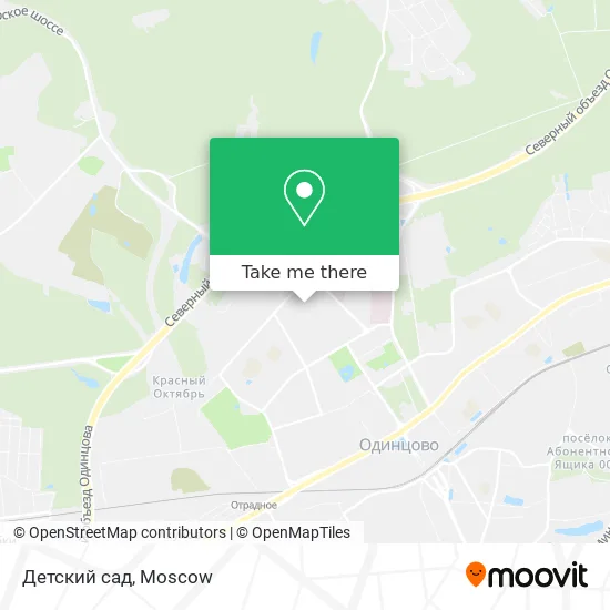 Детский сад map