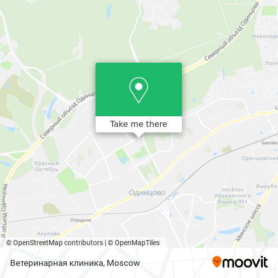 Ветеринарная клиника map