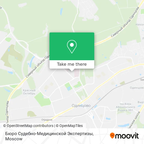 Бюро Судебно-Медицинской Экспертизы map