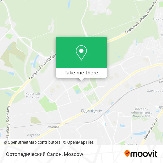 Ортопедический Салон map