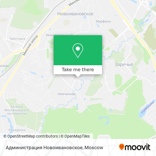 Администрация Новоивановское map