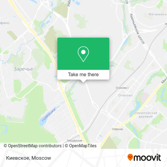 Киевское map